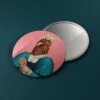 Pigeon With Secrets - Pocket Mirror 34 Pigeon With Secrets - Pocket Mirror 34