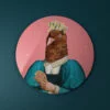 Pigeon With Secrets - Pocket Mirror front Pigeon With Secrets - Pocket Mirror front